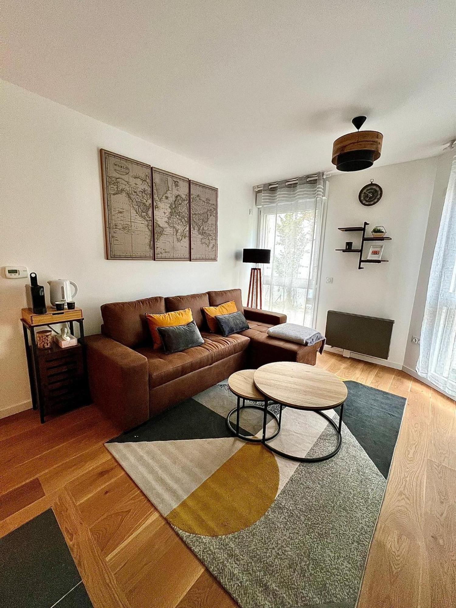 New & Serene 1-Bedroom Apart Near #Ladefenseparis #Parking&Fibre 叙雷讷 外观 照片