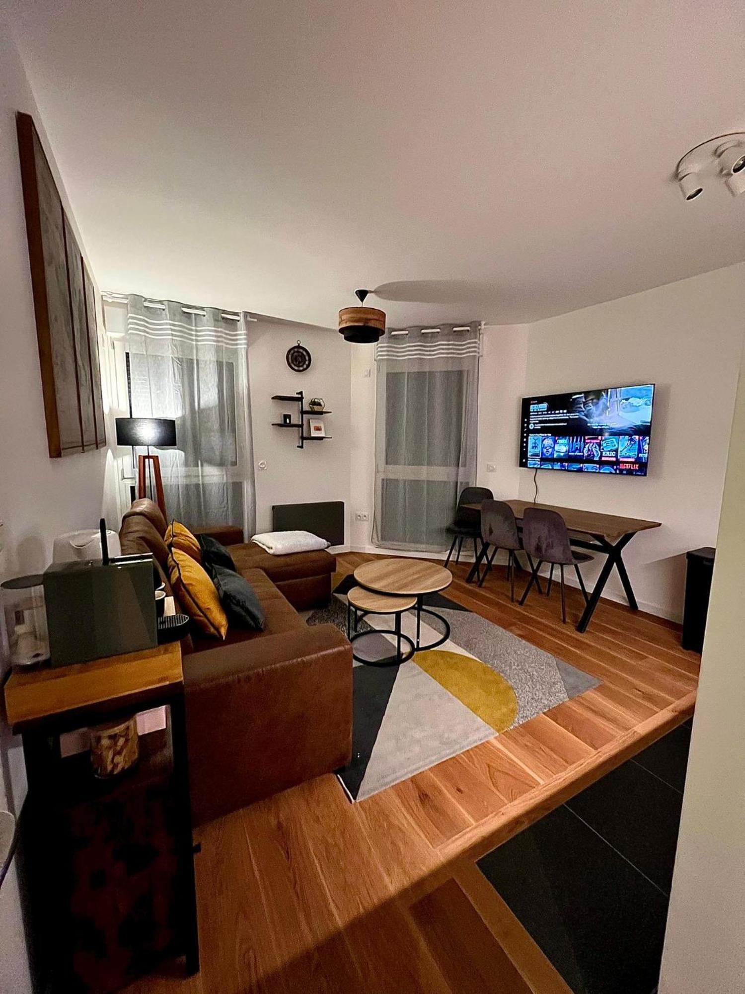 New & Serene 1-Bedroom Apart Near #Ladefenseparis #Parking&Fibre 叙雷讷 外观 照片